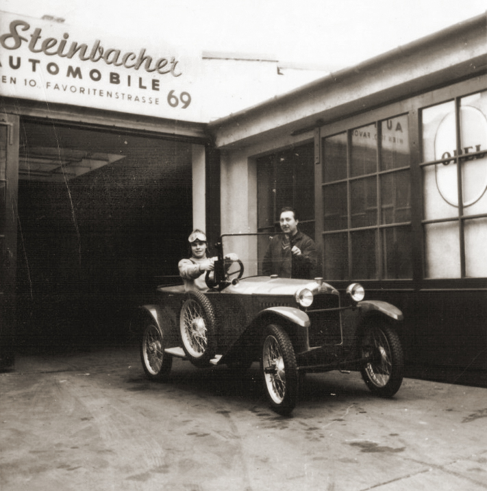 Steinbacher Franz 1963 Peugeot Quadrilette 1922